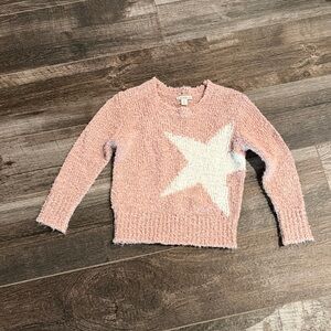 Pink Star Sweater